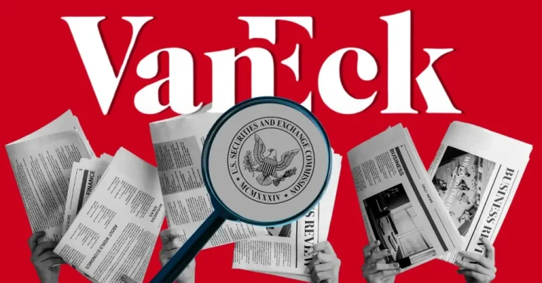 VanEck Files S-1 Registration for First-Ever Lido Staked ETH ETF